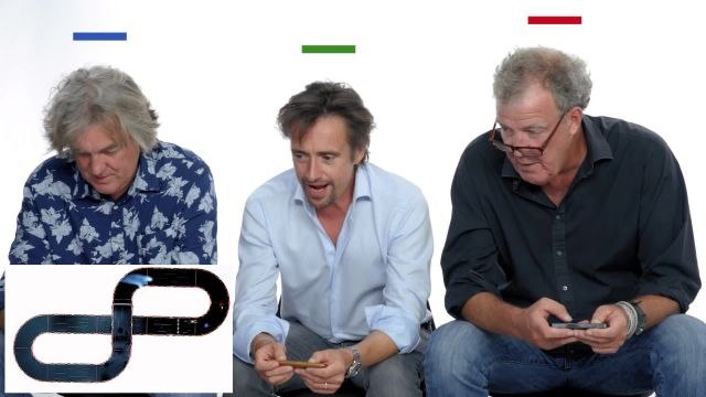Jeremy Clarkson, Richard Hammond & James May Race Toy Cars
