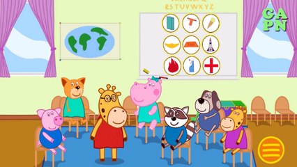 Hippo Peppa Profesiones Jardín de infancia | Hippo Kids Games | Juego De Niños
