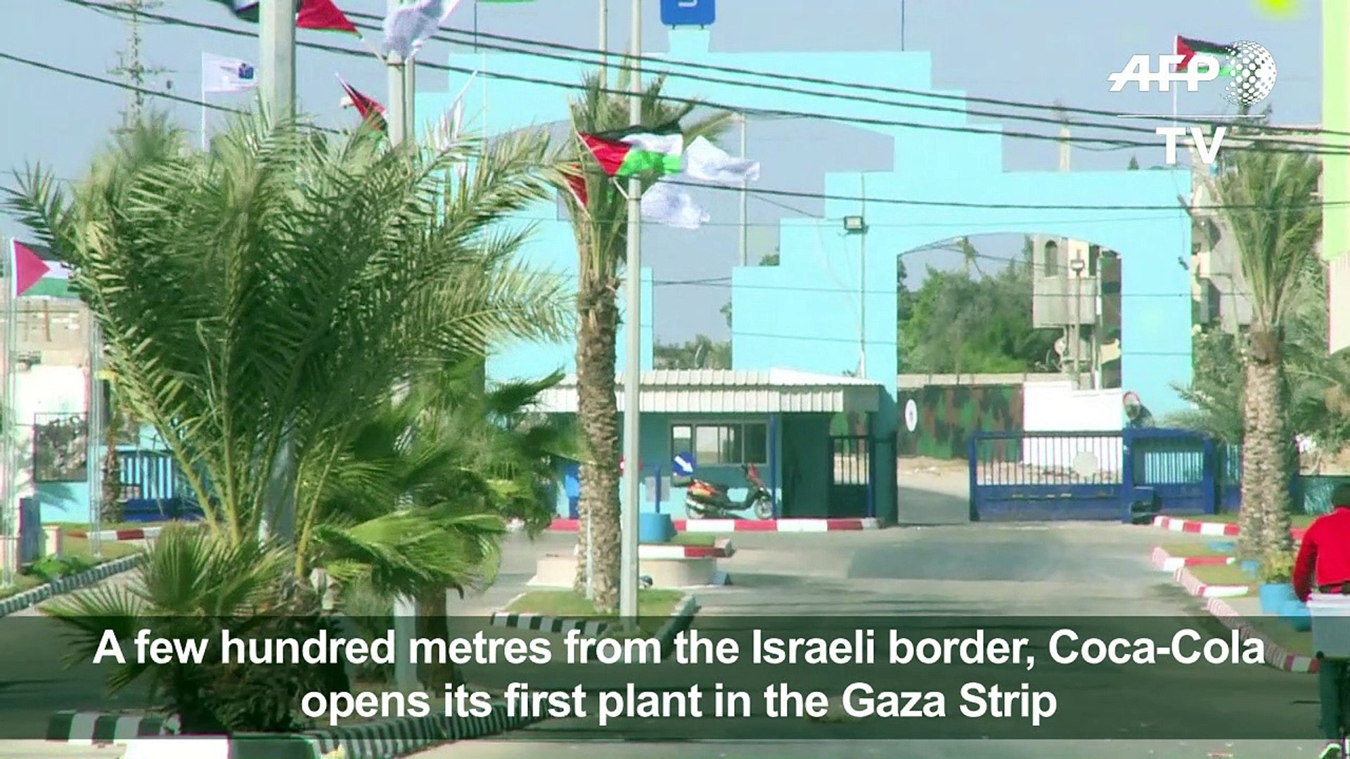 Gazans hope Coca-Cola plant refreshes economy
