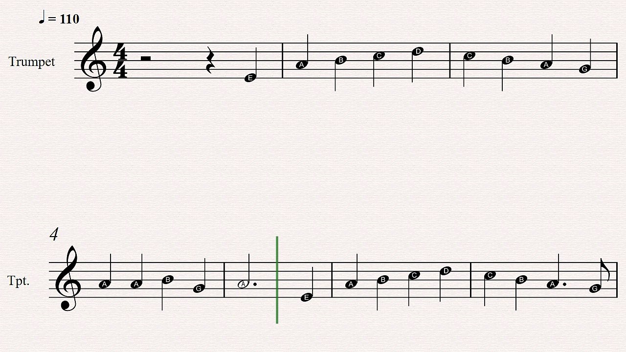 Trumpet Christmas Sheet Music: The Huron Carol