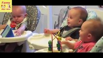 Funny Cute Triple Babies Laughing Compilation  Triple Babie Laughing Videos