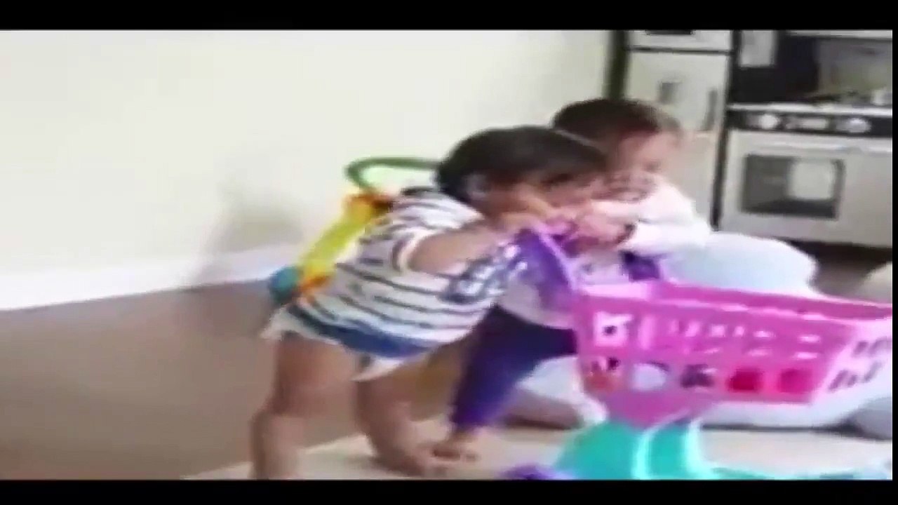 new Children 2 FUNNY BABY VIDEOS Children Comedy laughter See what hes doing two