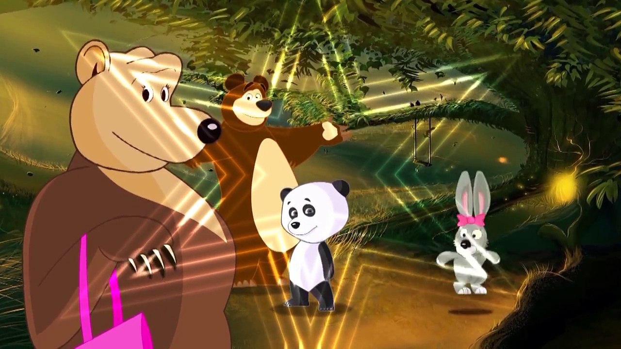 Masha et Michka en Français Papa Doigt - famille doigt Chanson pour enfants