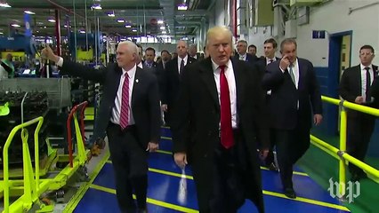 Trump starts victory tour with Carrier stop, Cincinnati rally
