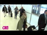Kim Kardashian Displays Burgeoning Baby Bump and Cleavage In France