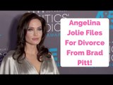 Angelina Jolie Files For Divorce From Brad Pitt!