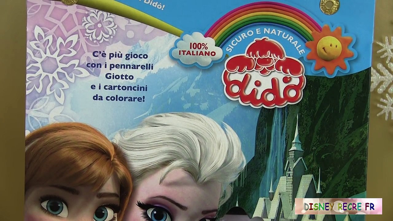 Pâte à modeler La Reine des Neiges Frozen Play Doh Giocacrea Dido Pasta per Giocare