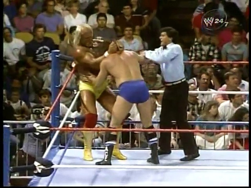 Hulk Hogan vs Bob Orton   SuperStars May 23rd, 1987