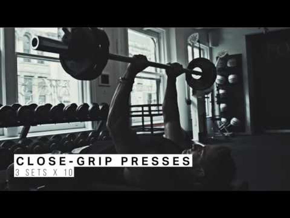 Beginner's Chest and Triceps Workout for Building Muscle
