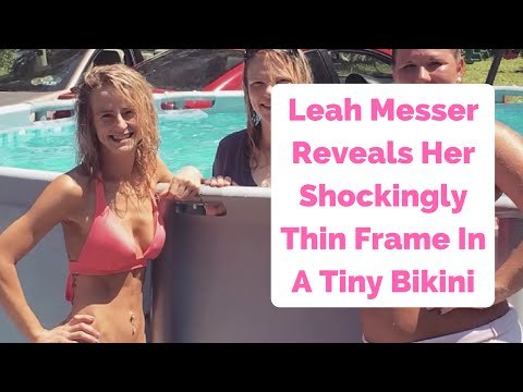 Leah Messer Reveals Her Shockingly Thin Frame In A Tiny Bikini