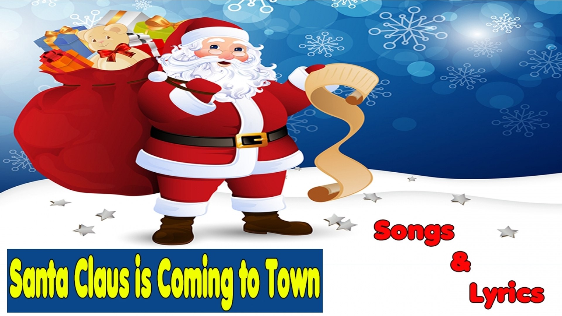 santa claus is coming to town lyrics