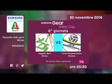 Monza - Modena 0-3 - Highlights - 6^ Giornata - Samsung Gear Volley Cup 2016/17