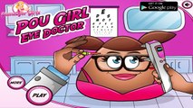 Spiel für kinder | Pou-Girl beim Augenarzt | Onlien Spiele