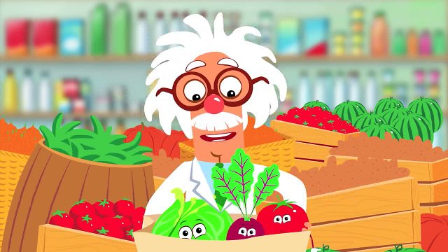 ОВОЩИ - Развивающая песенка мультик про полезную еду и синий трактор для детей малышей_cut_cut