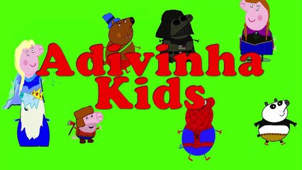 Finger Family Song Peppa Pig Spiderman Família dos Dedos |Canção Bebê Nursery Rhymes for childrens