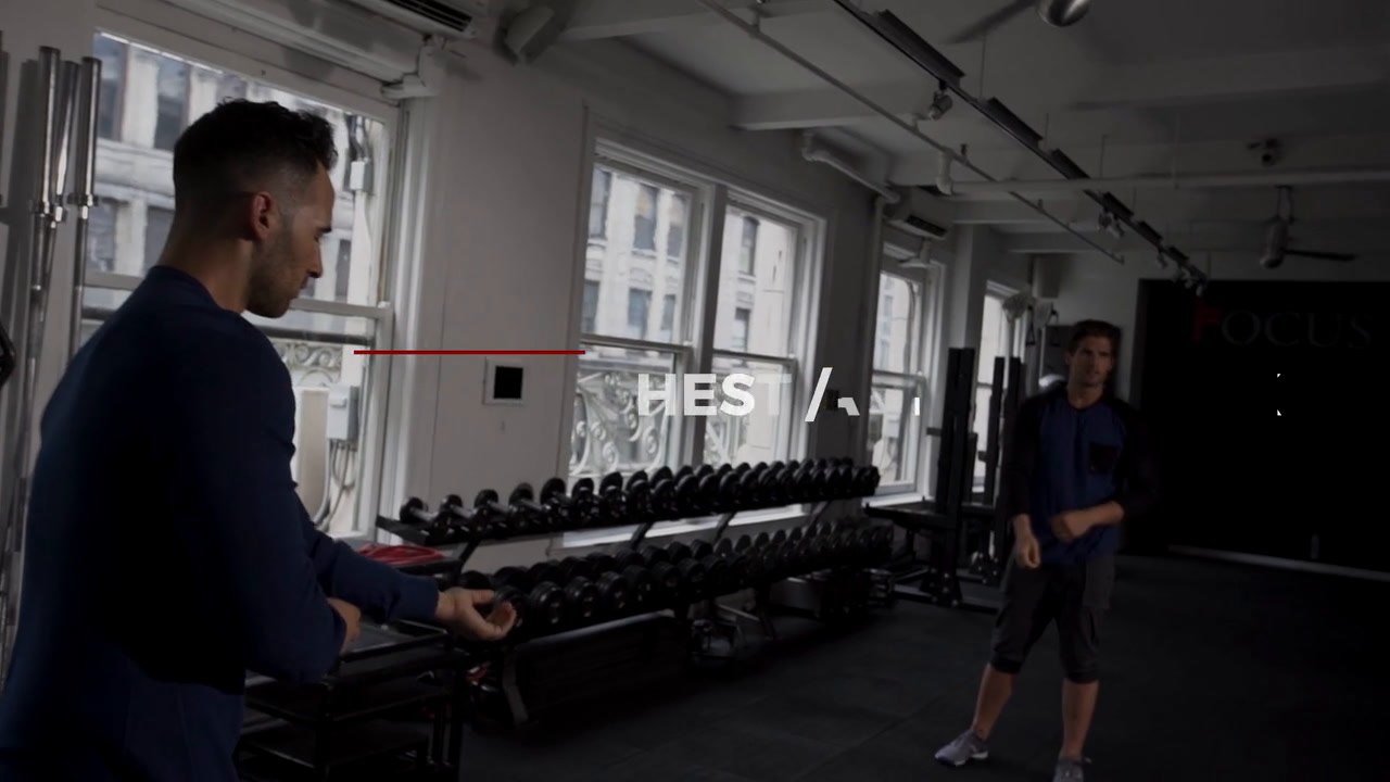 The chest, back, and arms workout for training partners