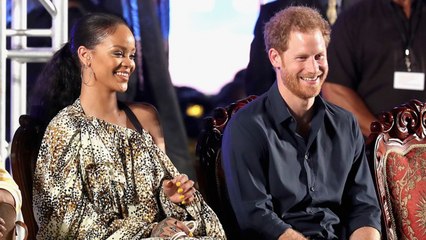 Prince Harry meets Rihanna in Barbados