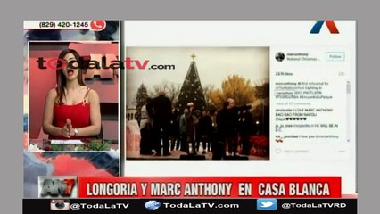 Marc Anthony en la casa blanca - AN7 - Video