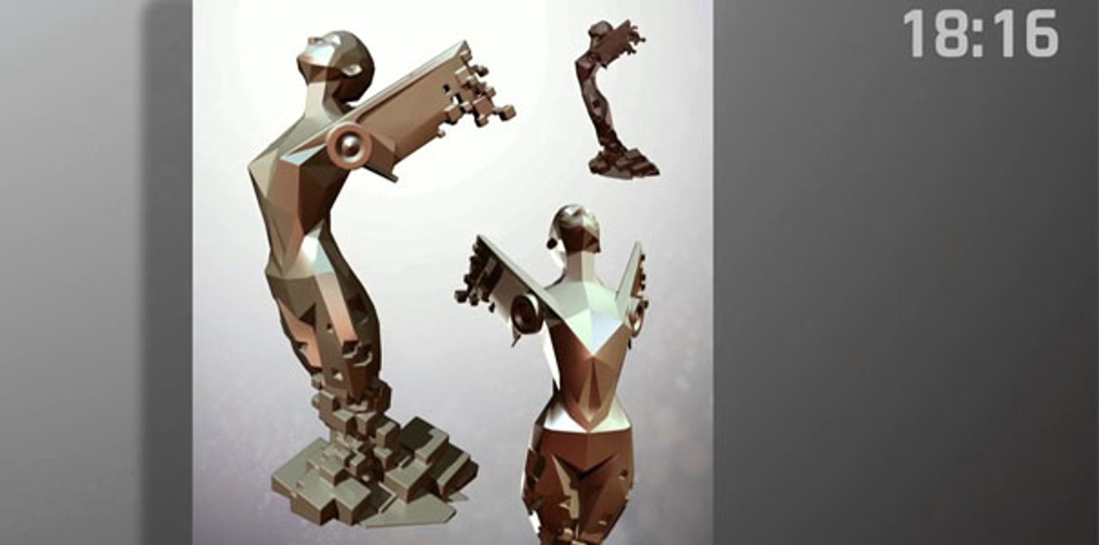 La estatuilla de los Game Awards 2016