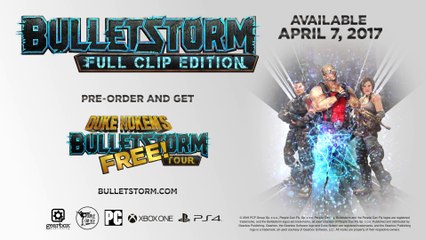 Bulletstorm: Full Clip Edition | Official Announce Trailer (2017)
