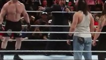 WWE Highlights - Brock Lesnar vs Bray Wyatt & Luke Harper part2