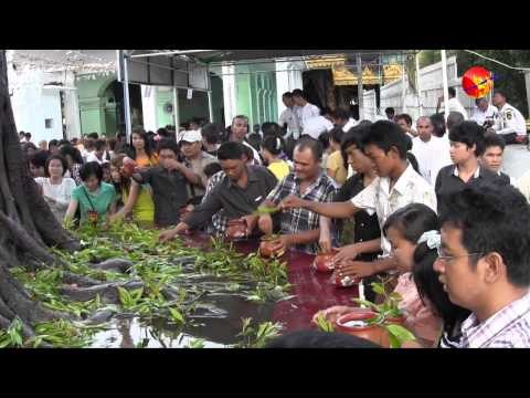View of The Full Moon Day of Kason, Buddha Day.