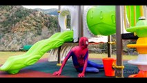 Spiderman Training w_ Superman & Hulk vs Venom & Joker part 3