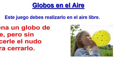 Juegos Infantiles y Educativos Para Niños Gratis - Globos en el Aire