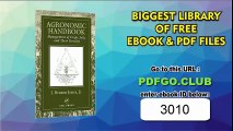 Agronomic Handbook Management of Crops, Soils and Their Fertility by J. Benton Jones Jr. (2002-10-29)