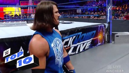 Os 10 Melhores momentos do SmackDown - 29/11/16 PT-BR: WWE Top 10