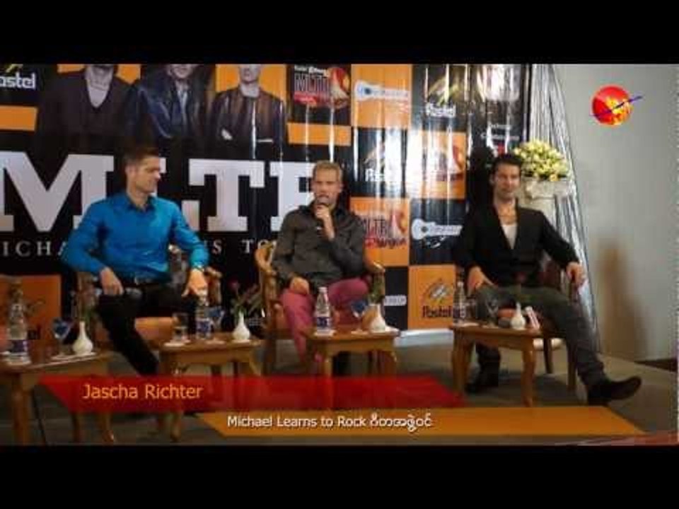 Michael Learns to Rock Hosts a Press Conference in Rangoon