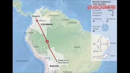 Conversacion real entre piloto del avion LAMIA y torre de control antes de estrellarse-- completo