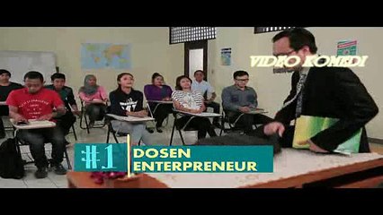 Komedi instawa - tipe-tipe dosen