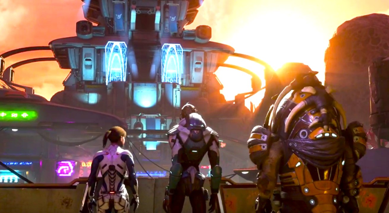 MASS EFFECT: ANDROMEDA – Official Gameplay Trai...