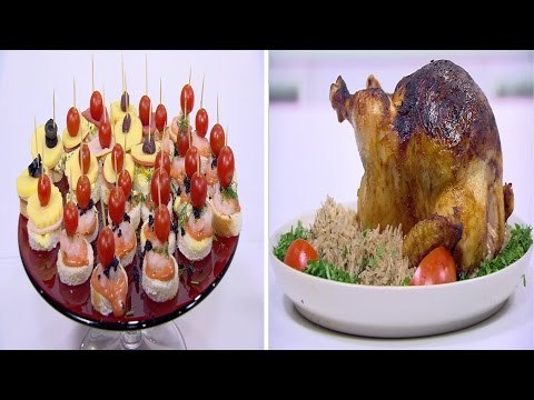 كيكة بالجلاش - دجاجة محشية أرز بالشبت و وصفات أخرى | نص مشكل حلقة كاملة