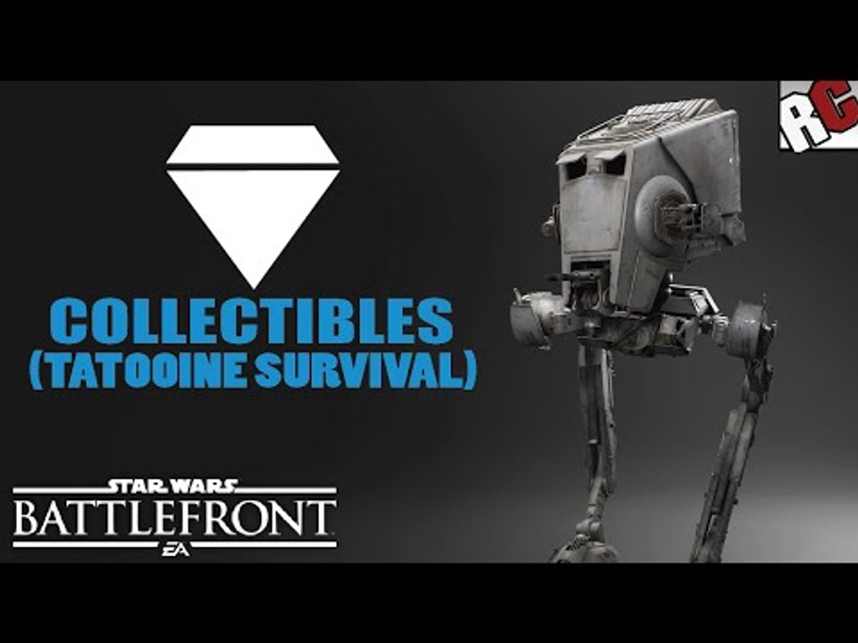 Star Wars Battlefront | Survival on Tatooine Collectibles (Scrap Collector Achievement/Trophy)