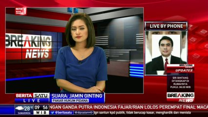 Jamin Ginting: Penangkapan Kemungkinan Terkait Rangkaian Kegiatan Sebelumnya