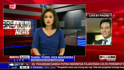 Download Video: Yusril Ihza Mahendra Masih Dalami Dasar Penangkapan Ratna Sarumpaet