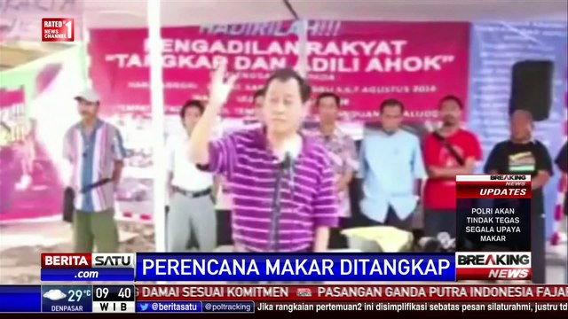 Inilah Video Ajakan Makar oleh Sri Bintang Pamungkas