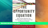 Price The Opportunity Equation: How Citizen Teachers Are Combating the Achievement Gap in America