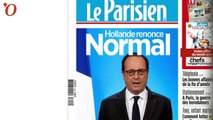 Hollande renonce à la présidentielle : la presse ne parle que de ça
