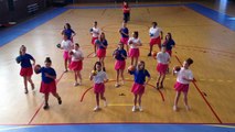 Concours FLASHMOB UNSS championnat du monde de handball 2017 - collège jean moulin le portel