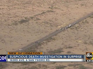 Victim ID'd in Surprise suspicious death investigation
