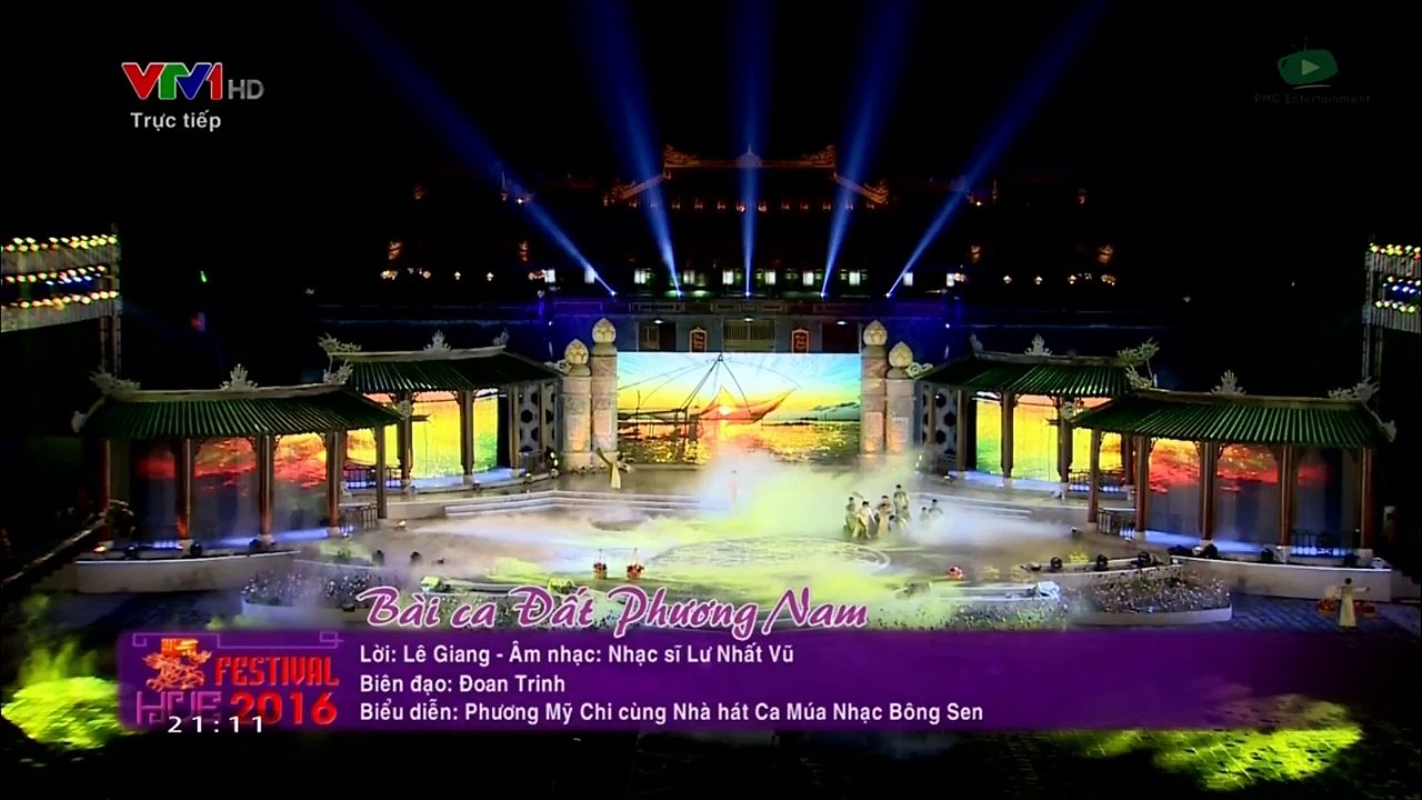 Bài Ca Đất Phương Nam Phương Mỹ Chi Festival Huế 2016 Full HD [Official]