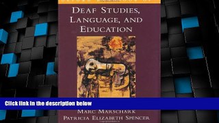 Best Price Oxford Handbook of Deaf Studies, Language, and Education (Psychology)  PDF