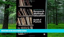 Pre Order Introduction to Research Methods in Education Keith F Punch mp3