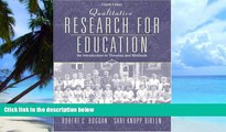 Pre Order Qualitative Research for Education: An Introduction to Theories and Methods (4th