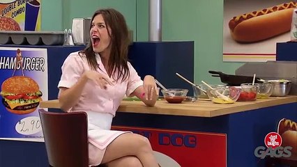 The Nastiest Fast Food Prank - Just For Laughs Gags