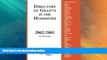 Best Price Directory of Grants in the Humanities, 2002/2003: Sixteenth Edition Grants Program For