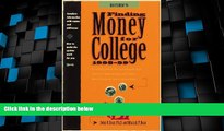 Best Price Finding Money for College 1998-1999 John Bear On Audio